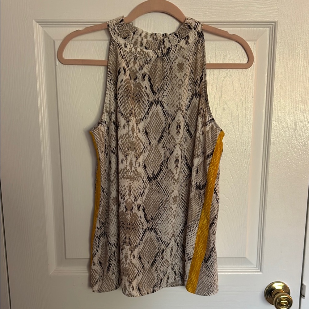 Snake Print Tank Top